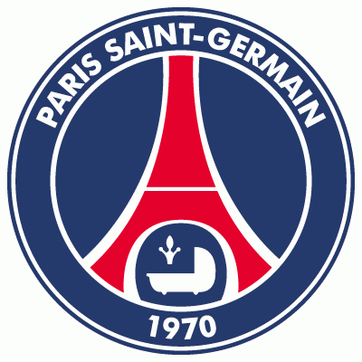 paris saint germain pres primary logo t shirt iron on transfers